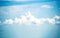 White soft cloud and sky - abstract cloudscape background