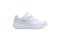 White of sport shoes design isolated on white background with clipping path