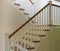 White staircase interior modern stair hardwood and painted style