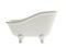 White standing bathtub