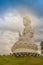 White statue of Guanyin at Wat Huay Plakang, Chiang Rai, Thailand