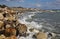 White stones near Limassol. Cyprus