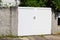 White street home door aluminum gate slats portal house