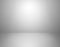 White studio background. Empty gray room, blank product display backdrop with shadow vector indoor 3d template