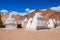 White stupas at Shey Monastery, Ladakh