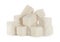 White sugar cube