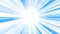 White Sunburst Starburst rays background. Rotating Sun ray animation background. Animated shining sun against bright