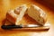 White Swirl Bread Loaf with Knife 4
