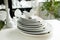 White tableware stylish luxury crockery