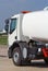 White tank truck