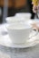 White teacup