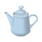 White teapot