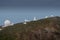 White telescopes of La Palma