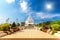 White temple in Thailand