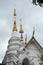 White temple, Wat Saen Muang Ma Luang, Chiang Mai, Thailand