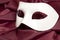 White theatrical mask