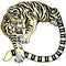 White tiger Chinese astrological sign