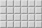 White tile flooring, seamless texture pattern background, 3d