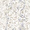 White tonal marbled seamless texture. Irregular pale ink blotch paint effect background. Marble tone on tone minimal