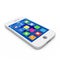 White Touchscreen Smartphone