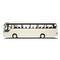 White tourist bus isolated