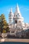 The White Towers of the Fishermans Bastion is a very popular touristic place in Budapest.