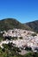 White town and mountains, Ojen, Spain.