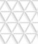 White triangular net seamless