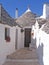 White trulli houses