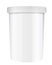 White Tub Paint Plastic Bucket Container