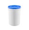 White Tub Paint Plastic Bucket Container isolated