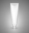 White tube mock-up for cream, tooth paste, gel