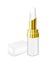 White tubes with white lipstick. Vector mock up