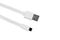 White usb-cable micro usb isolated