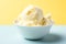 White Vanilla Ice Cream tasty dessert background