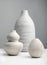 White Vases