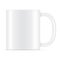 White vector coffee mug