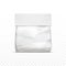 White Vertical Sealed Transparent Plastic Bag