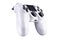 White video game joystick gamepad isolated on a white background