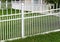 White Vinyl Fence