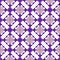 White-violet flowers with yellow spikelets are located on rhombuses and create a beautiful rhythmic ornament. Seamless texture. Ve