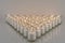 White Votive Candlelight on Reflective Surface