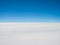 White Wall Cloud with blue sky which divide into 2 tones color pattern.