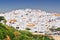 The white walled town of Vejer de La Frontera, Cadiz, Spain