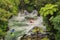 White water kayaking in Okere Falls, New Zealand