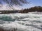 White water rapids of Niagara River