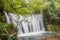 The White Waterfall French: `La Cascade Blanche`  near Pont-en-Royans