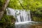 The White Waterfall French: `La Cascade Blanche`  near Pont-en-Royans