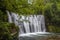 The White Waterfall French: `La Cascade Blanche`  near Pont-en-Royans