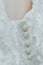 White Wedding Dress Lace Fabric and Buttons